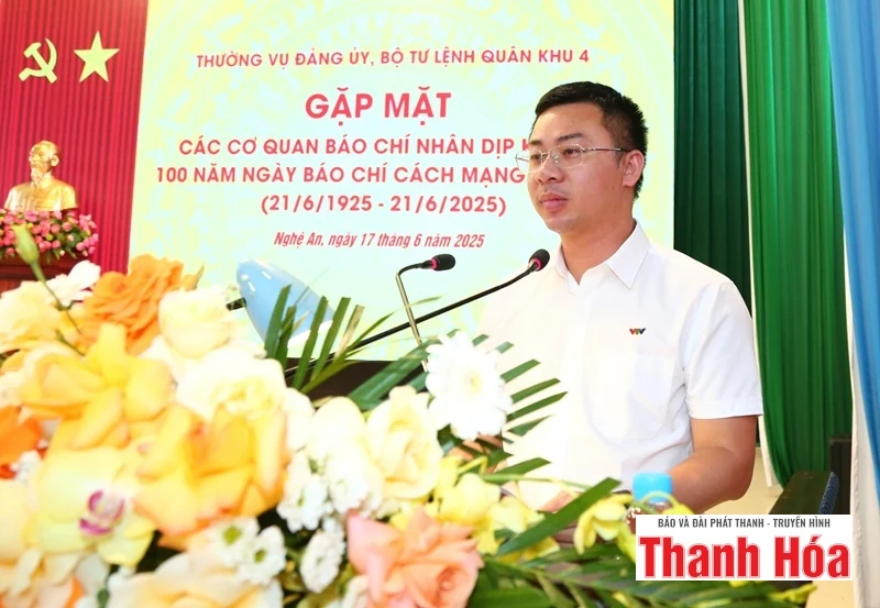 Bộ Tư lệnh Quân khu 4 gặp mặt các cơ quan báo chí