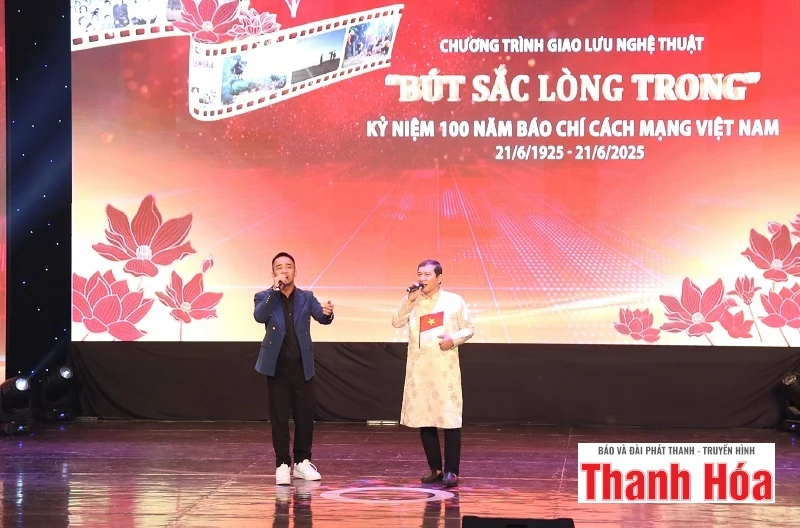 Ấn tượng Chương trình giao lưu nghệ thuật “Bút sắc lòng trong”