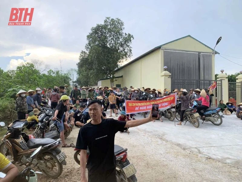 Cảnh sát Phòng, chống tội phạm về môi trường vào cuộc vụ trang trại xả thải gây ô nhiễm