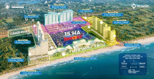 Tâm điểm đô thị biển mới của Vũng Tàu