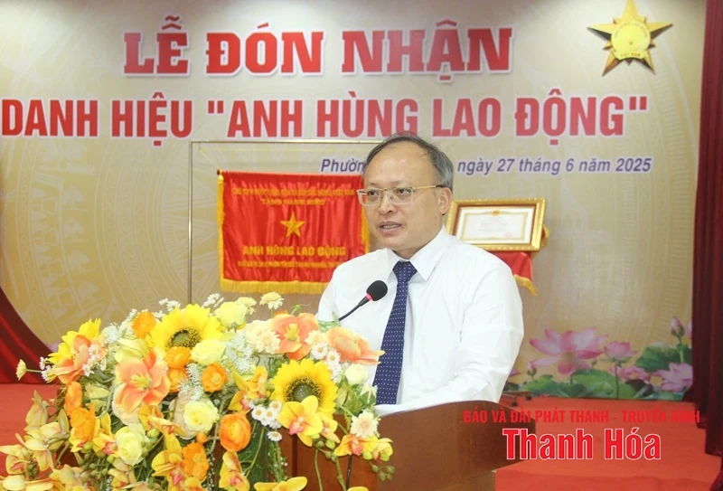 Phường Điện Biên đón nhận danh hiệu “Anh hùng Lao động”