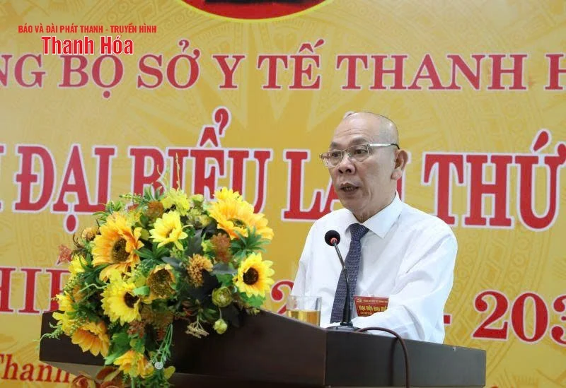 Đại hội Đại biểu Đảng bộ Sở Y tế lần thứ XXVIII, nhiệm kỳ 2025-2030