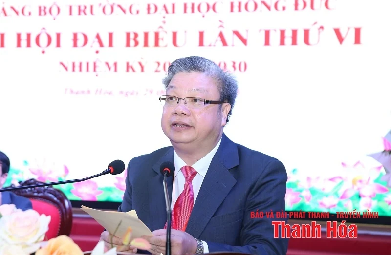 Đại hội đại biểu Đảng bộ Trường Đại học Hồng Đức lần thứ VI, nhiệm kỳ 2025-2030