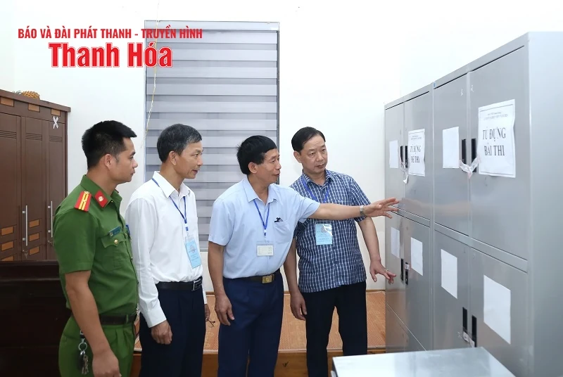Thí sinh Thanh Hóa hoàn thành buổi thi thứ ba kỳ thi Tốt nghiệp THPT, không có sự cố bất thường