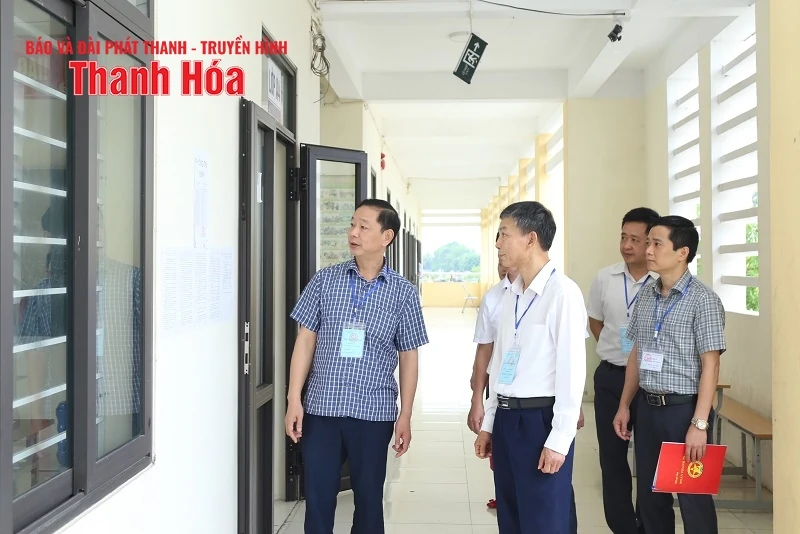 Thí sinh Thanh Hóa hoàn thành buổi thi thứ ba kỳ thi Tốt nghiệp THPT, không có sự cố bất thường