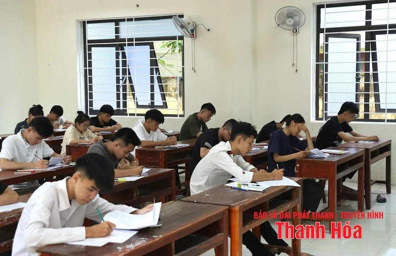 Thí sinh Thanh Hóa hoàn thành buổi thi thứ ba kỳ thi Tốt nghiệp THPT, không có sự cố bất thường