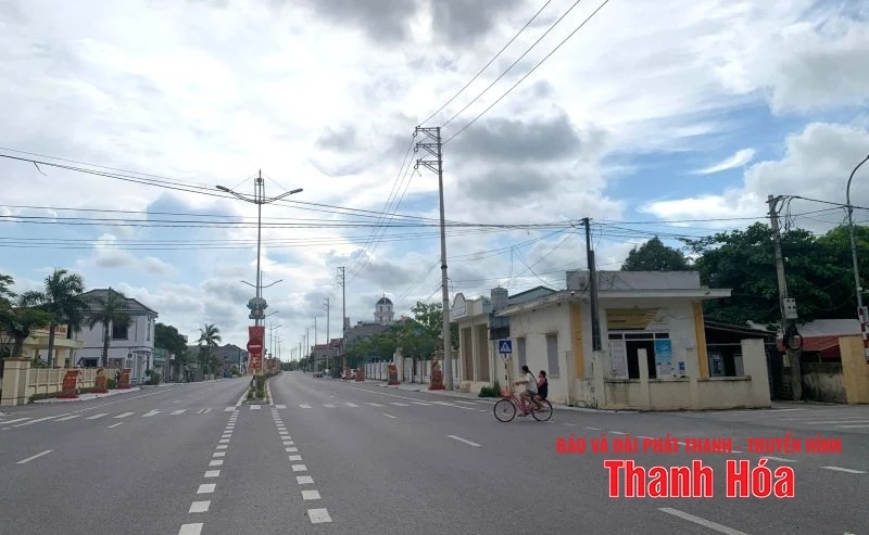 Cần xử lý “điểm đen” tiềm ẩn nguy cơ xảy ra tai nạn giao thông ở xã Hoằng Thịnh