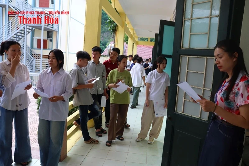 Hơn 41.000 thí sinh Thanh Hóa chính thức bước vào kỳ thi Tốt nghiệp THPT năm 2025
