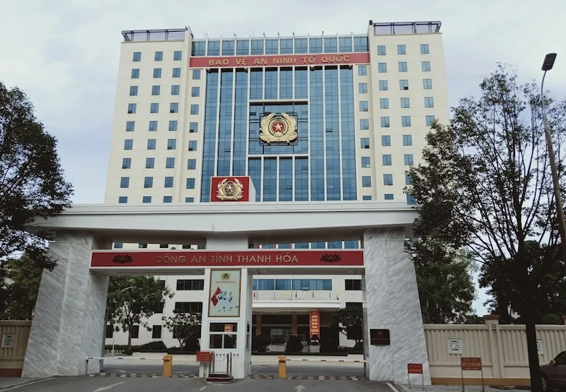 Trụ sở Công an tỉnh Thanh Hóa và 166 Công an phường, xã sau sáp nhập