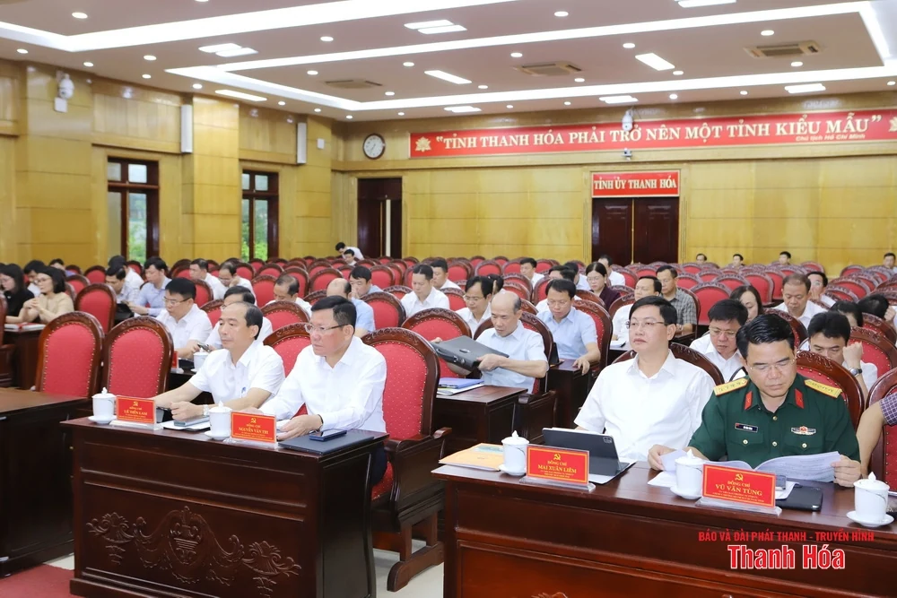 Thanh Hóa kết thúc hoạt động 26 đảng bộ cấp huyện, thành lập 166 đảng bộ xã, phường mới từ 1/7