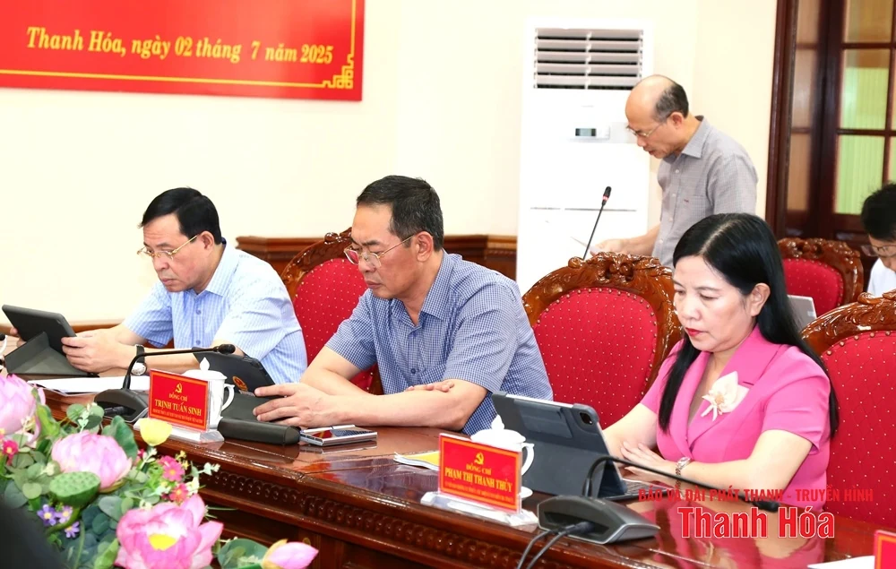 Ban Thường vụ Tỉnh ủy đánh giá tình hình thực hiện nhiệm vụ 6 tháng đầu năm, thảo luận nhiệm vụ trọng tâm 6 tháng cuối năm