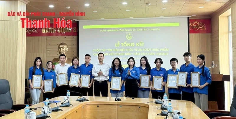 Tổng kết cuộc thi “Tìm hiểu kiến thức về an toàn thực phẩm trong đoàn viên, thanh niên” năm 2025