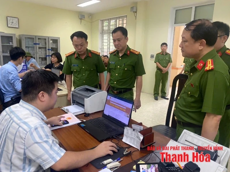 Công an Thanh Hóa đồng hành cùng người dân gỡ vướng trong giải quyết thủ tục hành chính