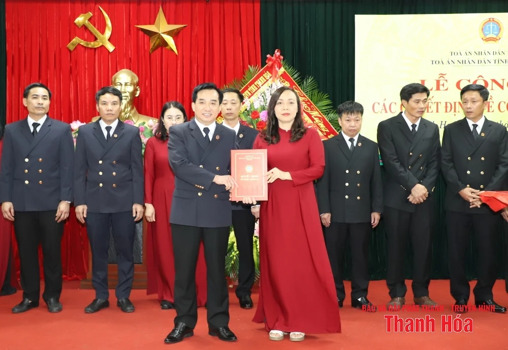 Đồng chí Đỗ Thế Bình giữ chức vụ Chánh án Tòa án Nhân dân tỉnh Thanh Hóa