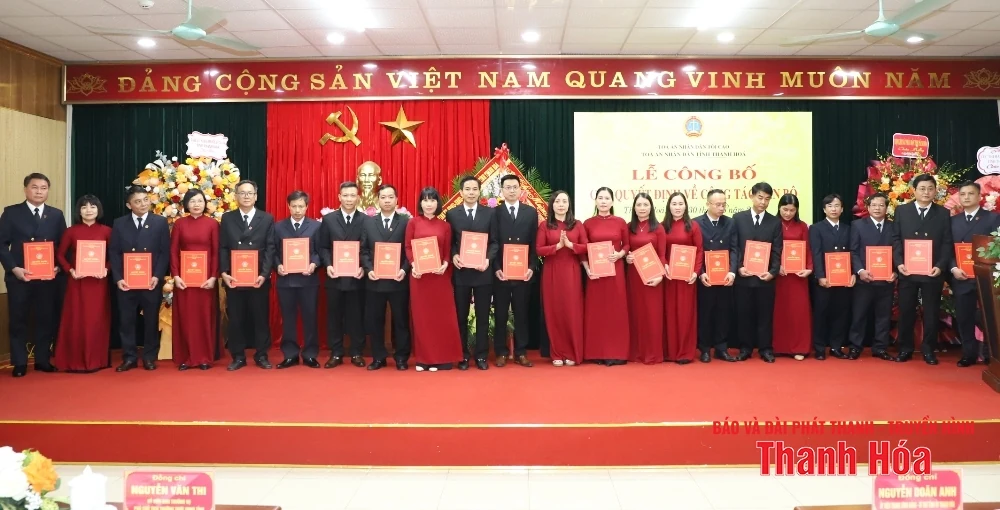 Đồng chí Đỗ Thế Bình giữ chức vụ Chánh án Tòa án Nhân dân tỉnh Thanh Hóa