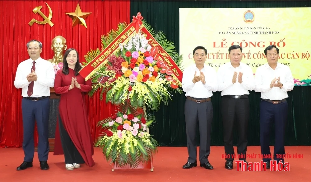 Đồng chí Đỗ Thế Bình giữ chức vụ Chánh án Tòa án Nhân dân tỉnh Thanh Hóa