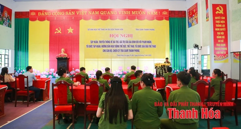 Khơi dậy niềm tin hướng thiện cho phạm nhân qua các hoạt động văn hóa, thể thao