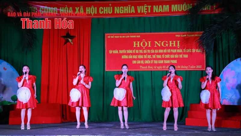Khơi dậy niềm tin hướng thiện cho phạm nhân qua các hoạt động văn hóa, thể thao