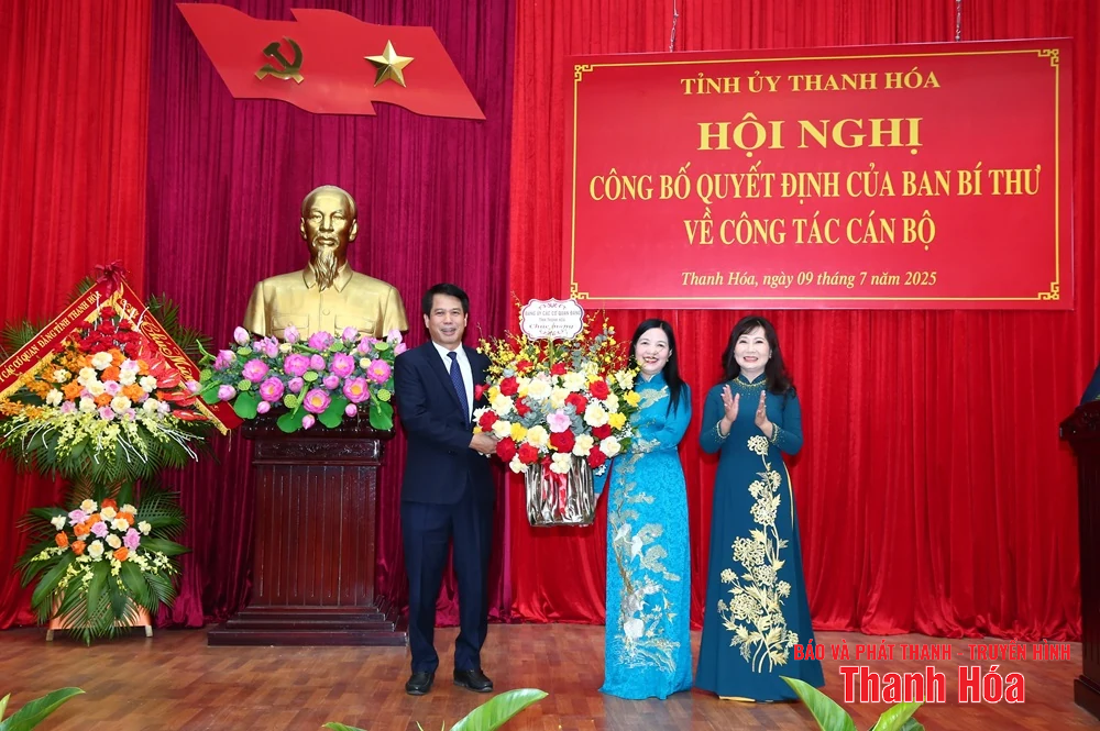 Đồng chí Phạm Thị Thanh Thủy giữ chức Chủ nhiệm Ủy ban Kiểm tra Tỉnh ủy Thanh Hóa