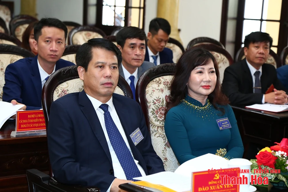 Đại hội Đảng bộ Cơ quan Ủy ban Kiểm tra Tỉnh ủy lần thứ V, nhiệm kỳ 2025-2030