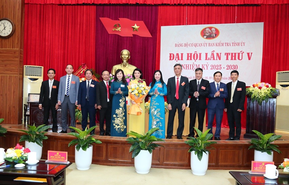 Đại hội Đảng bộ Cơ quan Ủy ban Kiểm tra Tỉnh ủy lần thứ V, nhiệm kỳ 2025-2030