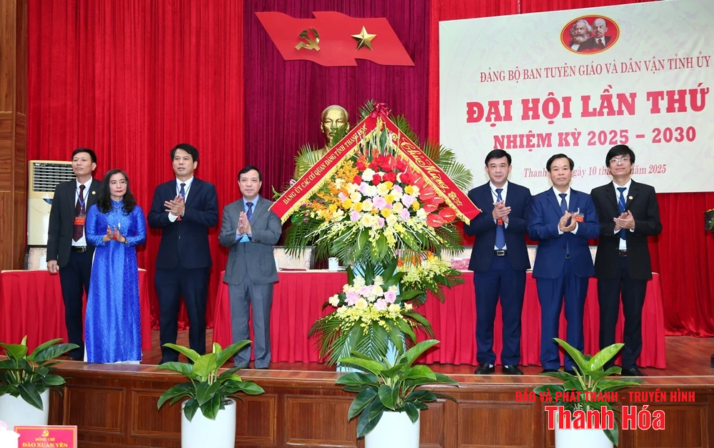 Đại hội Đảng bộ Ban Tuyên giáo và Dân vận Tỉnh ủy lần thứ I, nhiệm kỳ 2025- 2030