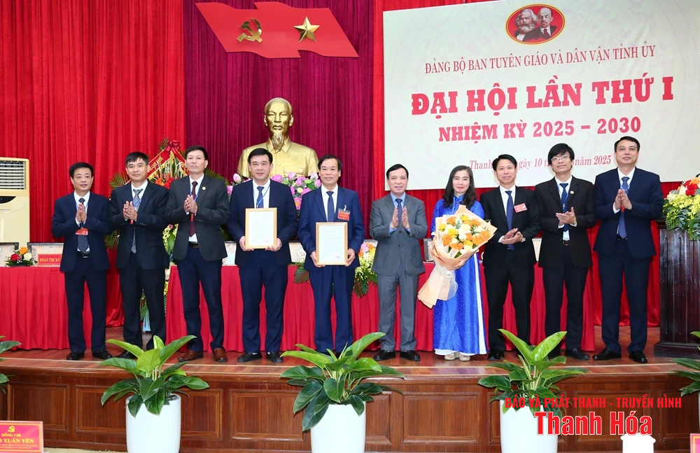 Đại hội Đảng bộ Ban Tuyên giáo và Dân vận Tỉnh ủy lần thứ I, nhiệm kỳ 2025- 2030