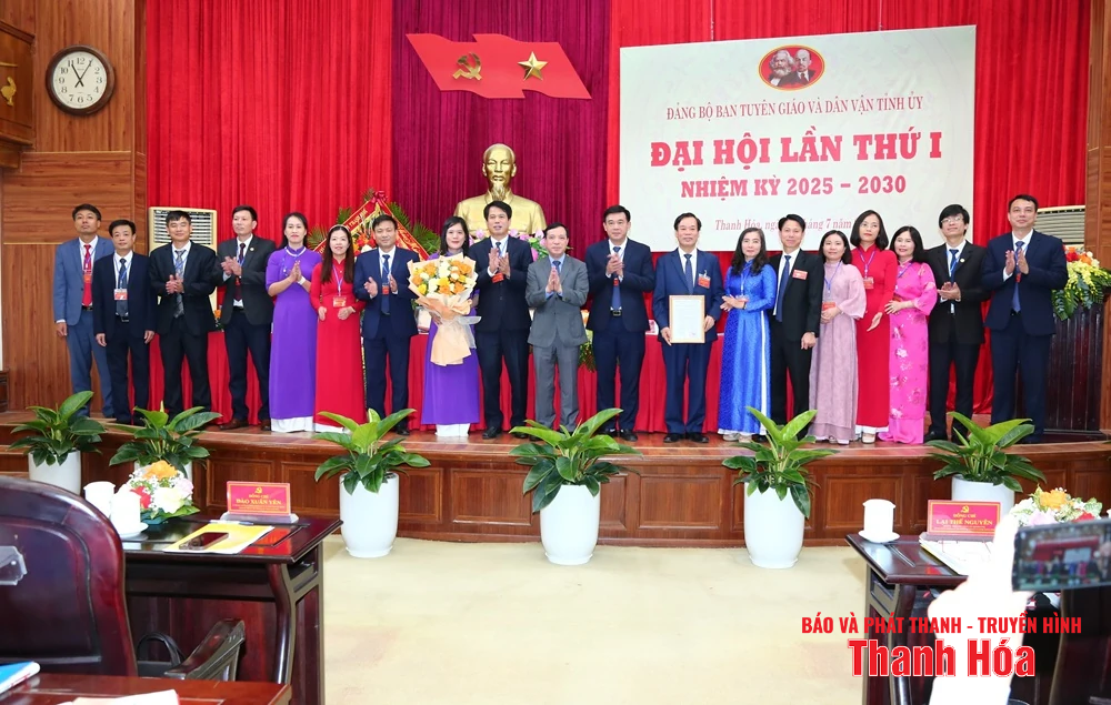 Đại hội Đảng bộ Ban Tuyên giáo và Dân vận Tỉnh ủy lần thứ I, nhiệm kỳ 2025- 2030