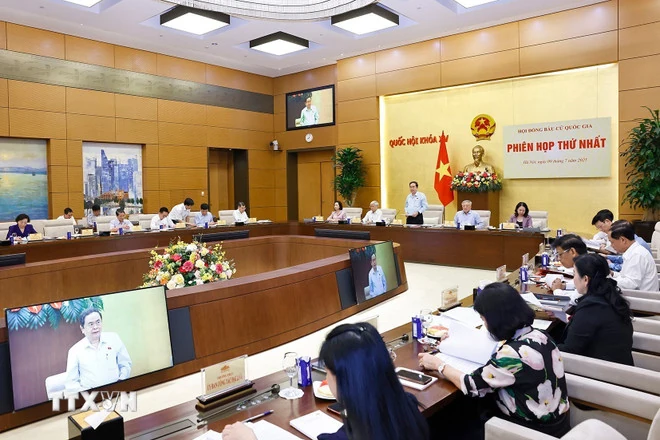 Hội đồng Bầu cử Quốc gia họp phiên thứ nhất về công tác chuẩn bị bầu cử Quốc hội