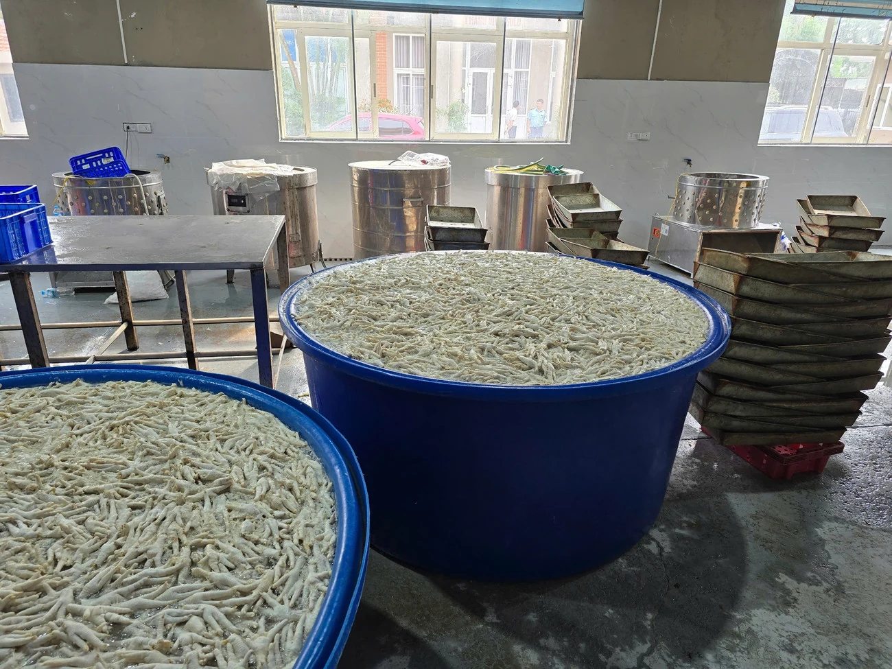 Phát hiện hơn 13 tấn chân gà ngâm hóa chất chuẩn bị đưa ra thị trường tiêu thụ