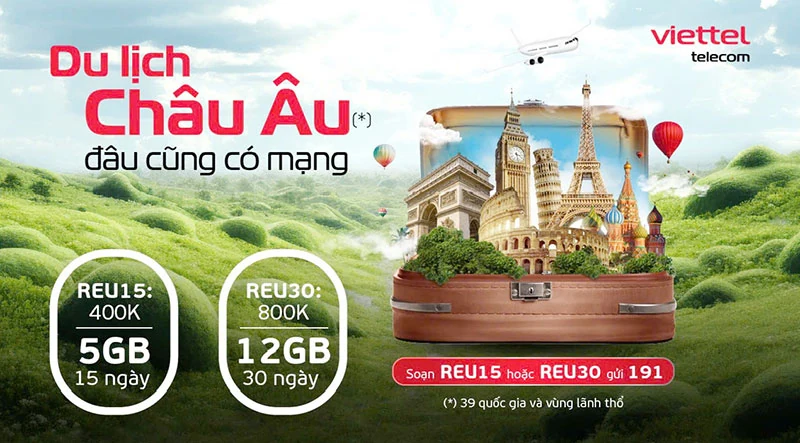 Viettel ra mắt loạt gói cước mới tiết kiệm tới 75% chi phí Data Roaming hiện hành