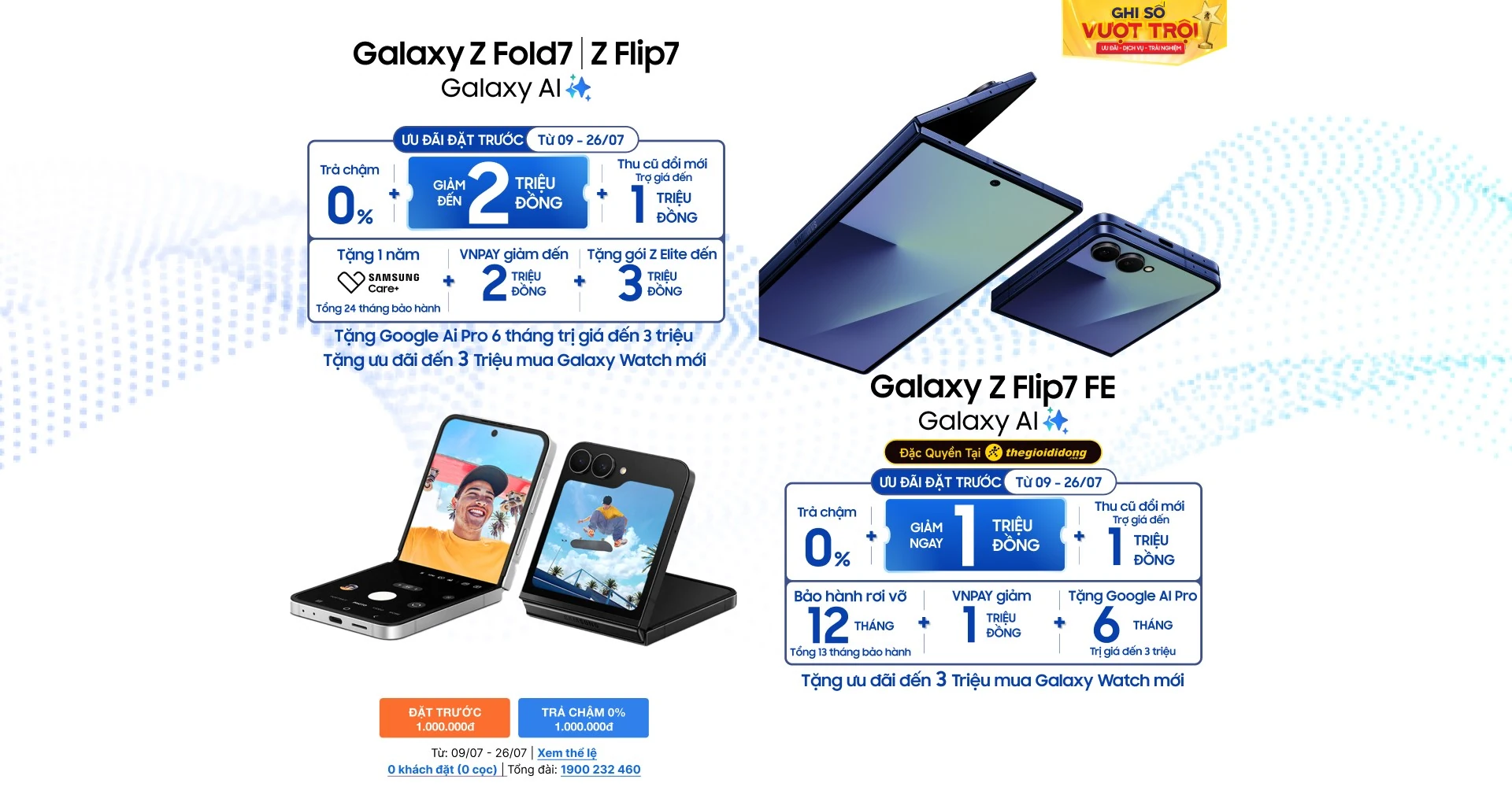 Samsung Galaxy Z Flip 7 và Z Fold 7 ra mắt: Gập là mê - Ưu đãi là phê