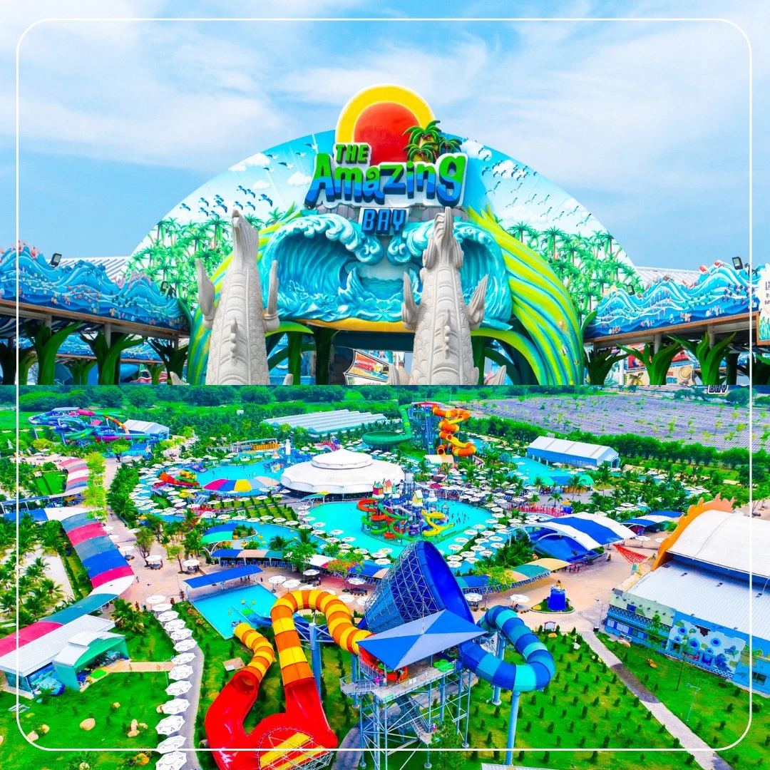 Khám phá công viên nước Amazing Bay với ưu đãi hấp dẫn trên Traveloka