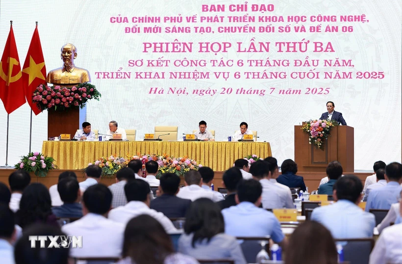 Thủ tướng chủ trì Phiên họp Ban Chỉ đạo phát triển KHCN, chuyển đổi số, đề án 06