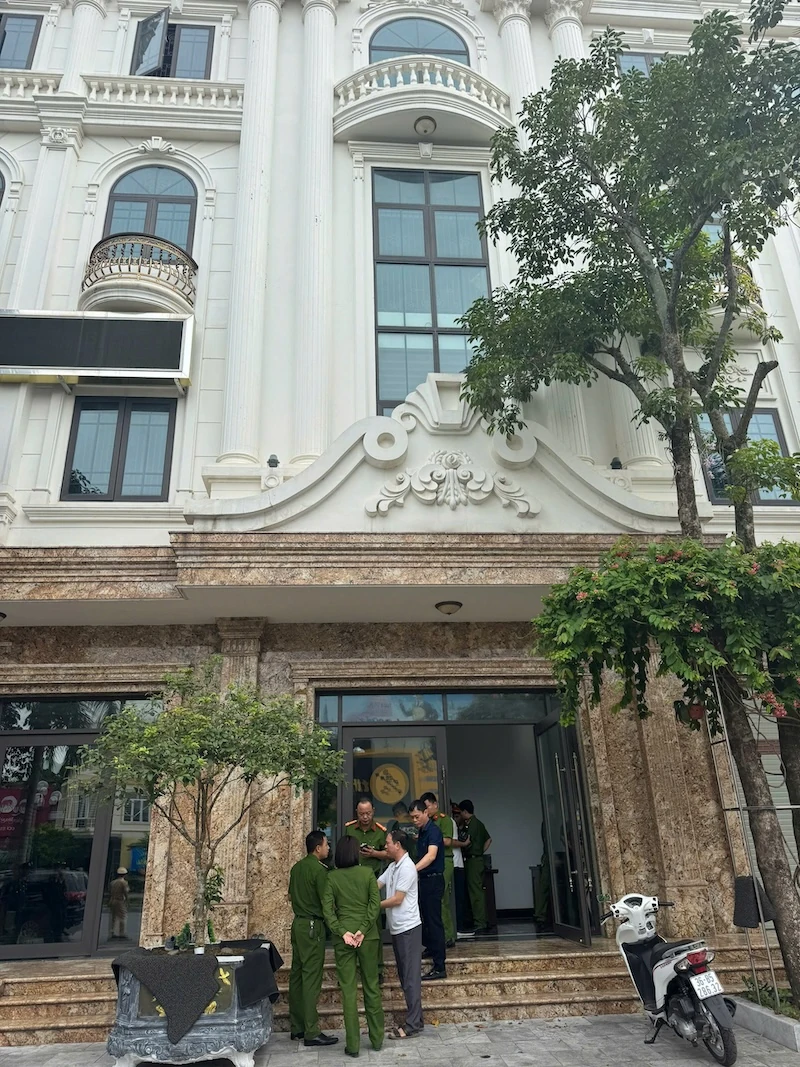 Công an tỉnh Thanh Hóa khám xét nơi ở của Bùi Quốc Ý