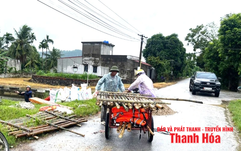 Các địa phương trên địa bàn tỉnh Thanh Hóa gấp rút triển khai công tác ứng phó bão số 3