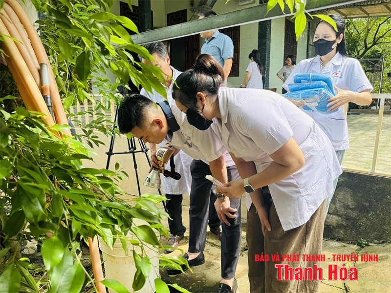 Cao điểm phòng, chống bệnh sốt xuất huyết, tay chân miệng và COVID-19