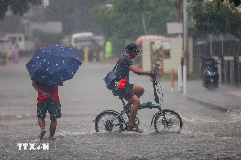 Thái Lan kích hoạt “phòng tác chiến” ứng phó bão Wipha
