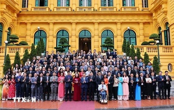 Gặp mặt đại biểu tham gia Diễn đàn Trí thức trẻ Việt Nam toàn cầu lần thứ 6