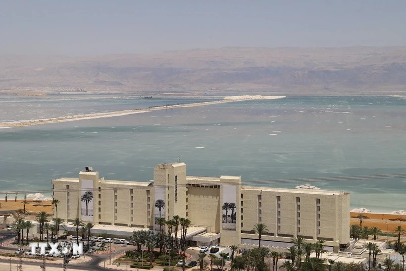 Biển Chết nóng 45,1 độ C, Israel lập đỉnh nhiệt mới giữa mùa Hè khốc liệt