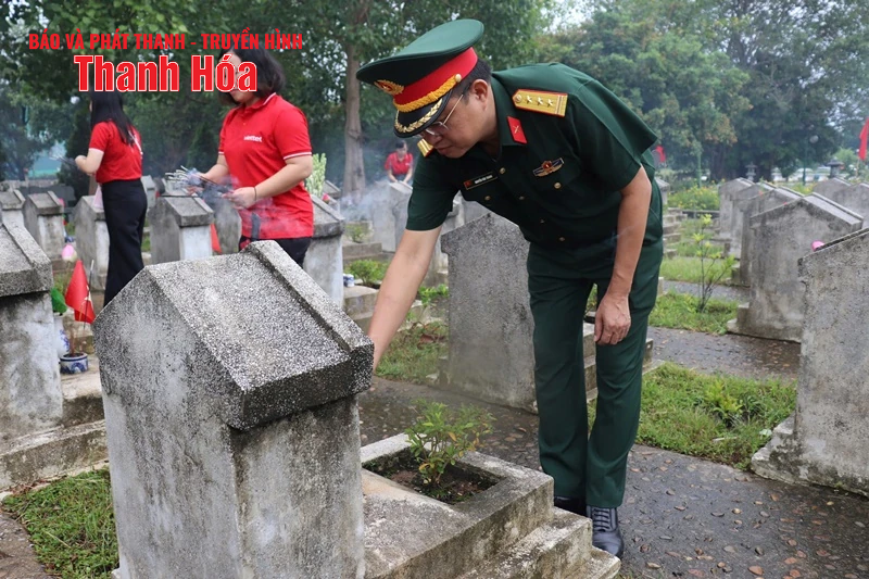 Viettel Thanh Hóa với các hoạt động tri ân Anh hùng liệt sĩ