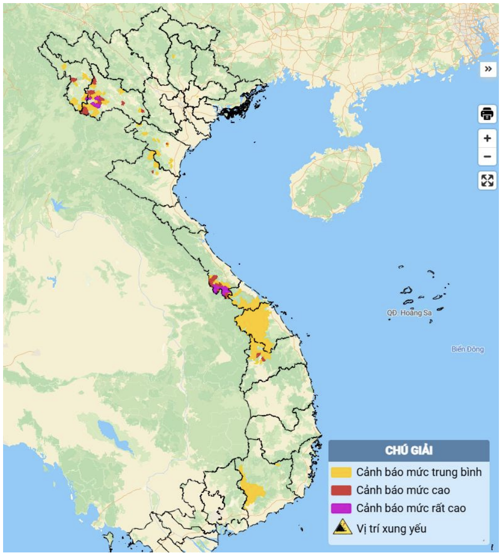 Tiếp tục cảnh báo lũ quét, sạt lở đất ở một số xã trên địa bàn tỉnh Thanh Hóa