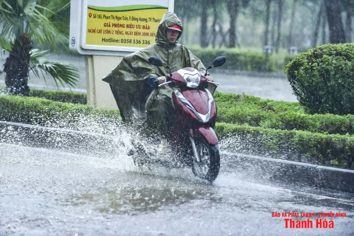 Từ nay đến 25/7, miền núi Thanh Hóa mưa to, có nơi trên 120mm