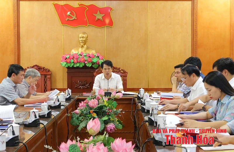 Thống nhất nội dung Văn kiện Đại hội Đảng bộ xã Thiệu Hóa lần thứ I, nhiệm kỳ 2025-2030