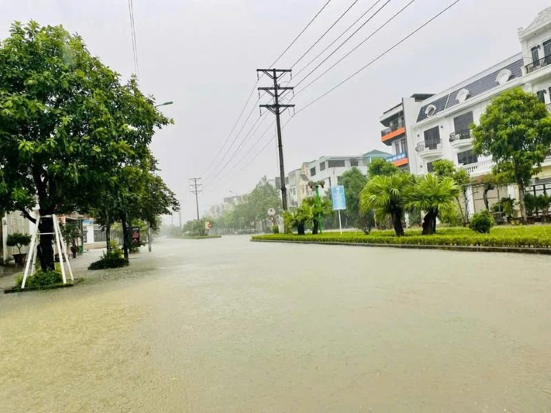 Thông báo ngập, sạt lở tại một số tuyến đường do ảnh hưởng của bão số 3