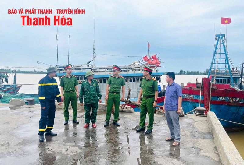 Phòng Cảnh sát PCCC&CNCH sẵn sàng cứu hộ, cứu nạn, ứng cứu sự cố thiên tai do bão số 3