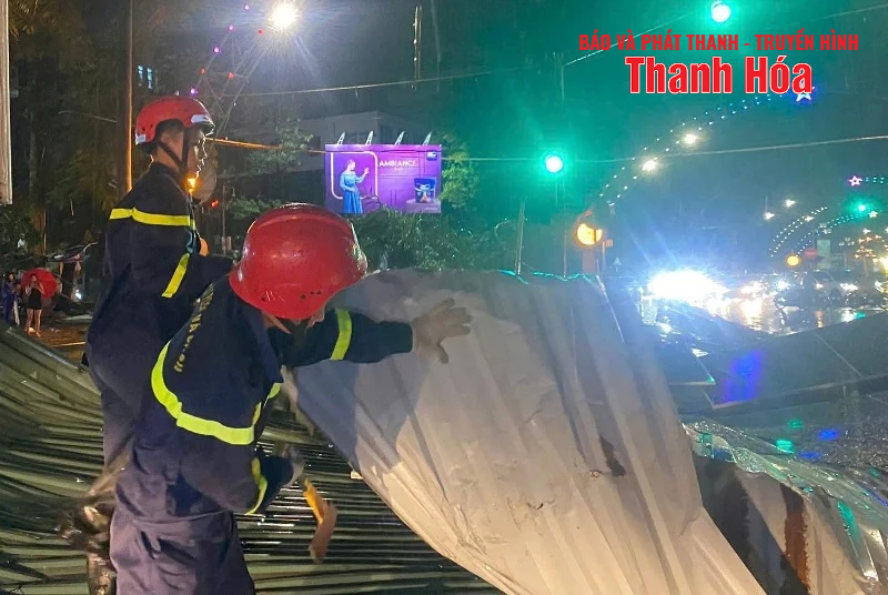 Phòng Cảnh sát PCCC&CNCH sẵn sàng cứu hộ, cứu nạn, ứng cứu sự cố thiên tai do bão số 3