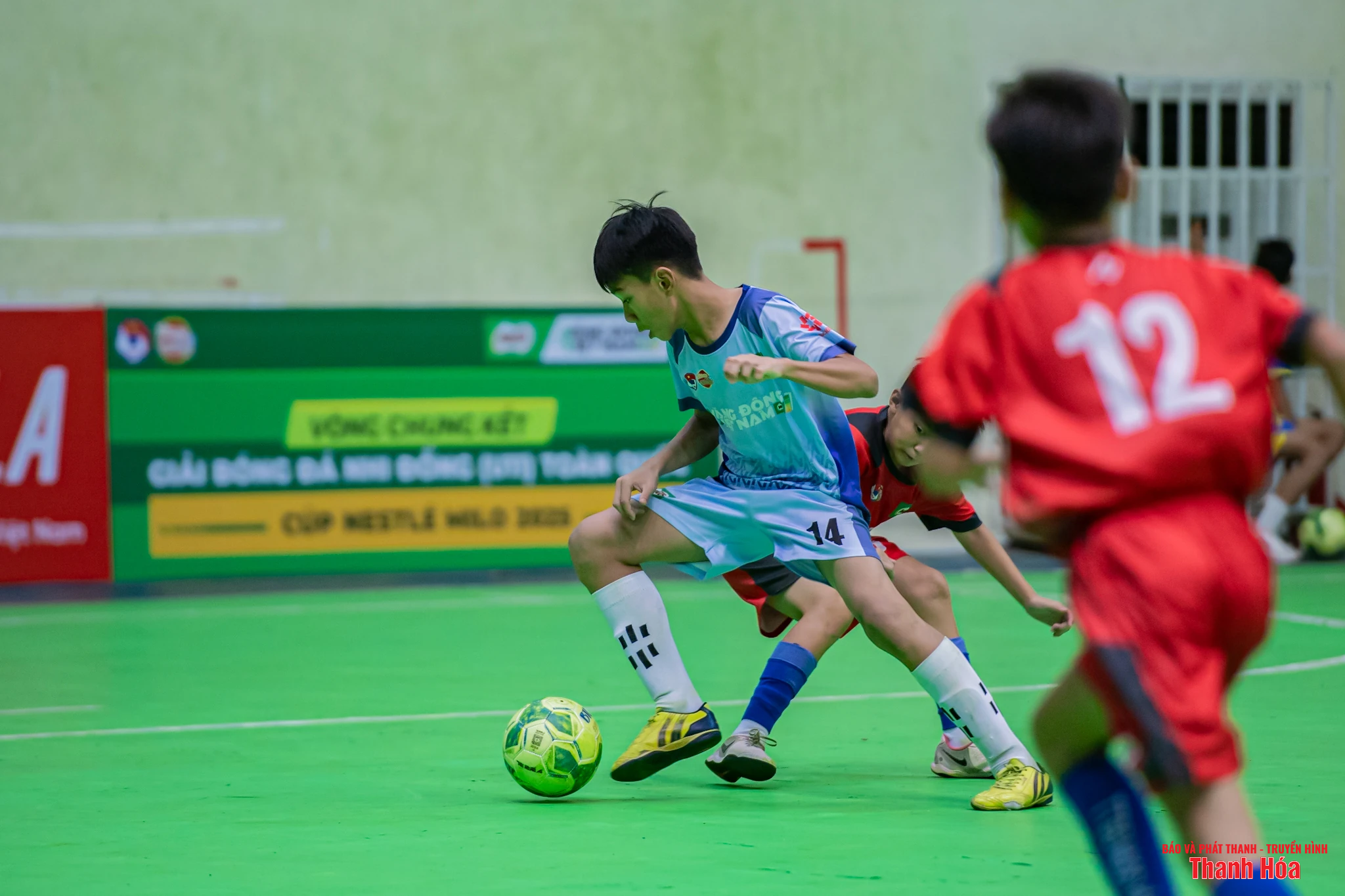 Thắng tưng bừng, U11 Việt Hùng Thanh Hóa thắp sáng hy vọng vào tứ kết