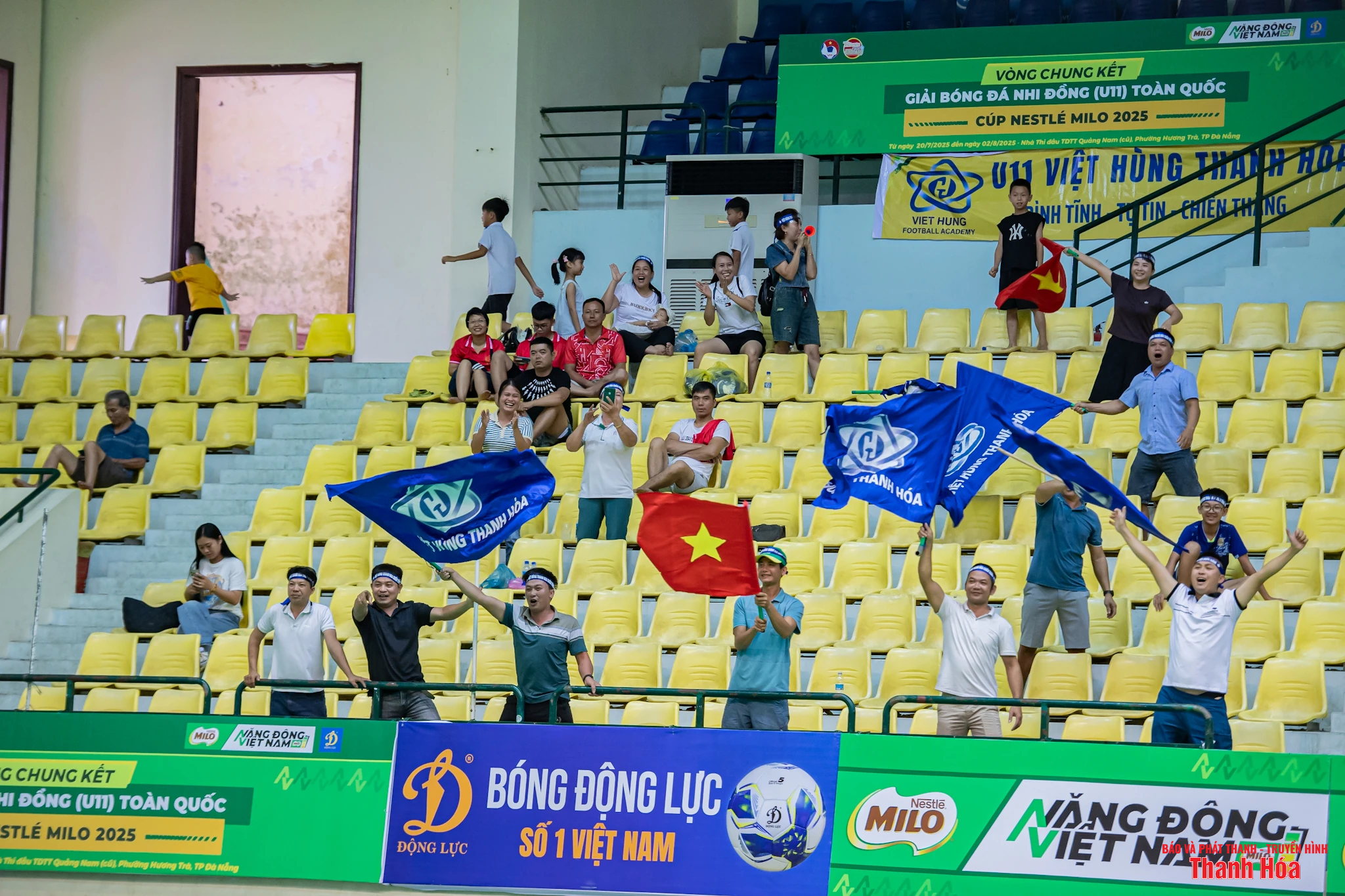 U11 Việt Hùng Thanh Hóa giành vé vào tứ kết sau chiến thắng thuyết phục trước Hà Tĩnh