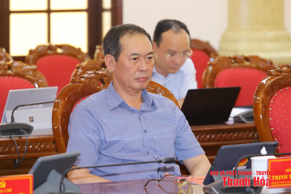 Ban Thường vụ Tỉnh ủy Thanh Hóa cho ý kiến vào các nội dung chuẩn bị Đại hội đại biểu Đảng bộ tỉnh lần thứ XX